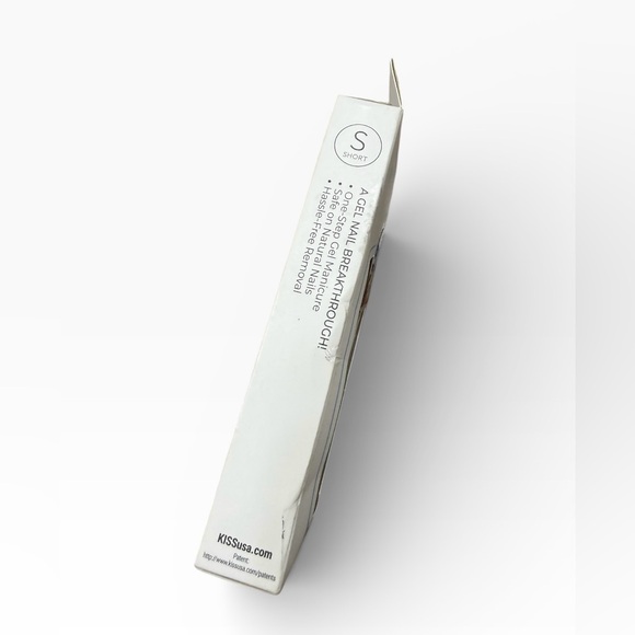 NEW- Kiss Press-On Manicure Set - Color Sticky Sweet- Matte- Square Tip- Short - Picture 3 of 5